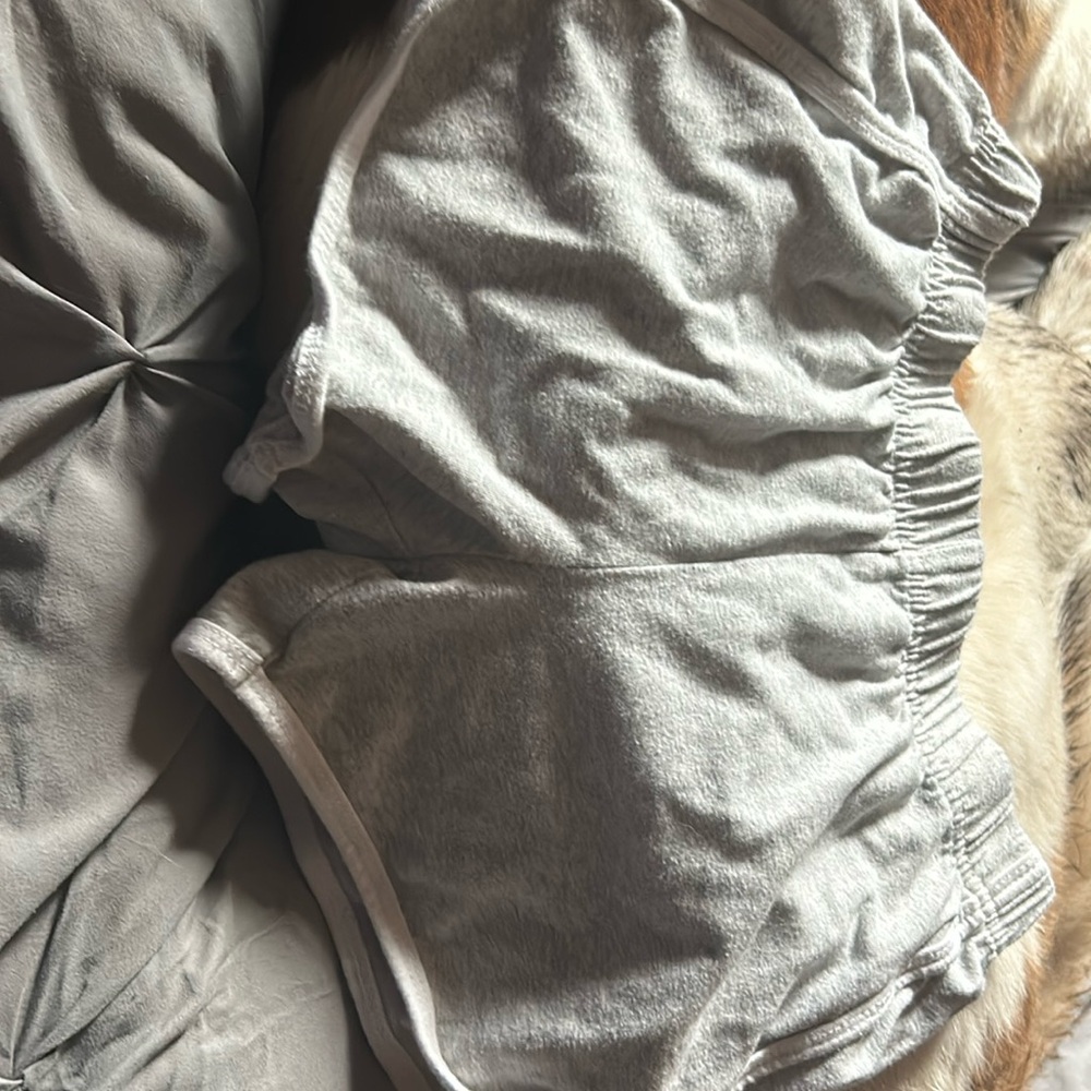 Grey and white